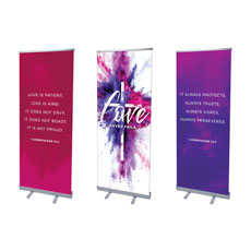 Love Never Fails Triptych 