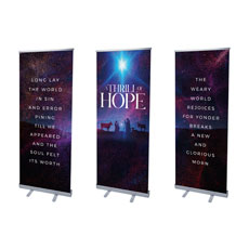 Thrill of Hope Sky Triptych 