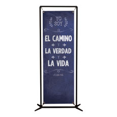 Chalkboard Art Blue Spanish 