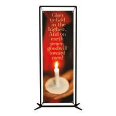 Glory to God Candle 