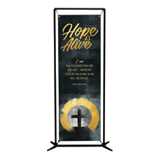 Hope Is Alive Gold Scripture 