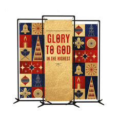 Celebrate Christmas Icons Triptych 