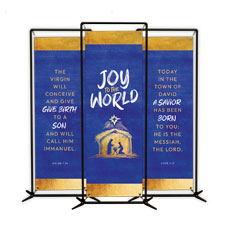 Joy to the World Nativity Triptych 