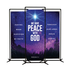 Peace On Earth Sky Triptych 