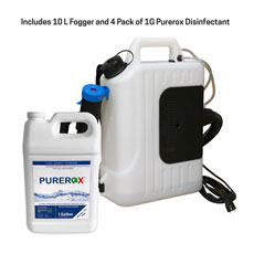 10L Fogger and Purerox Covid-19 Disinfectant Kit 
