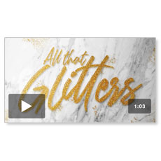 All That Glitters Invite 