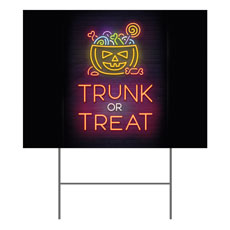 Trunk or Treat Neon 