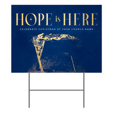 Hope is Here Gold 