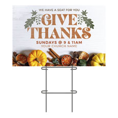 Give Thanks Seat For You 